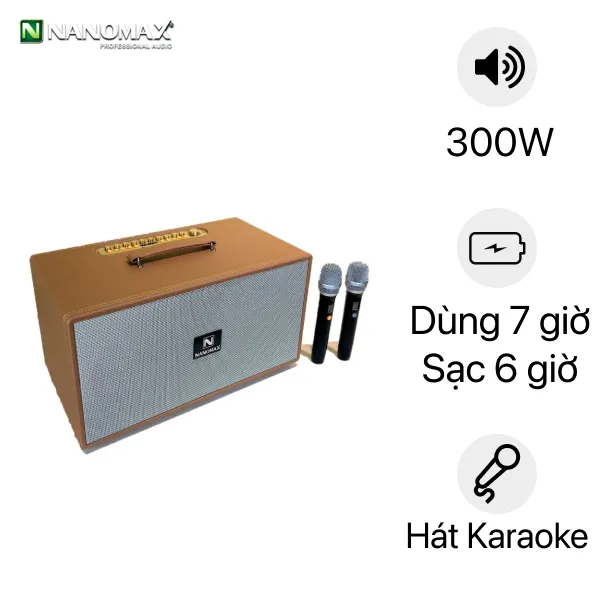 Loa Karaoke xách tay Nanomax X 201 Giá rẻ