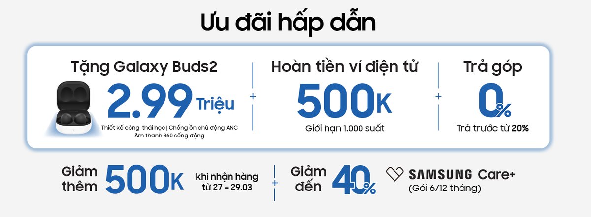 Ưu đãi hấp dẫn