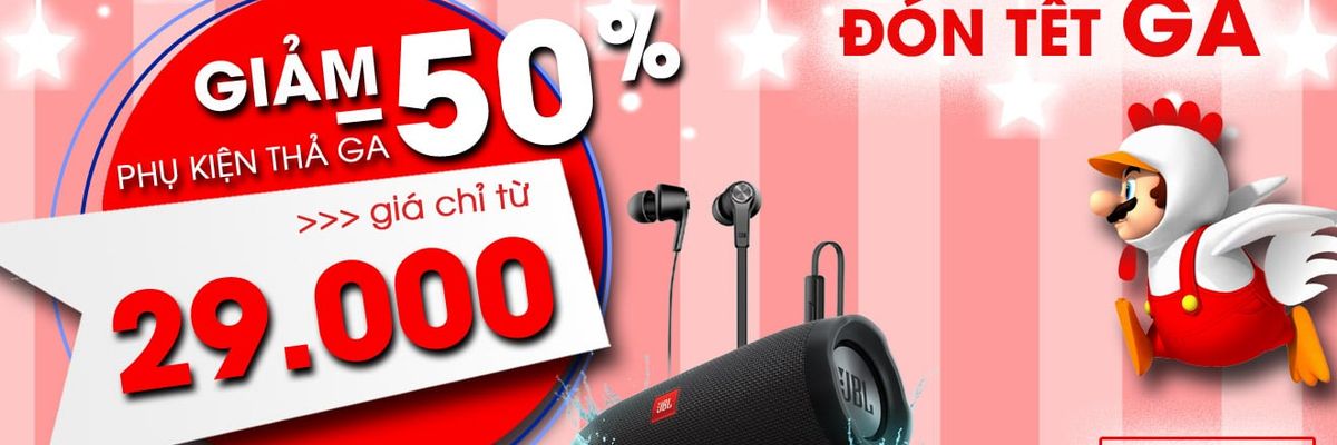 Phụ kiện chính hãng - Bảo hành 1 đổi 1 chỉ từ 29.000đ - Giảm tới 50%