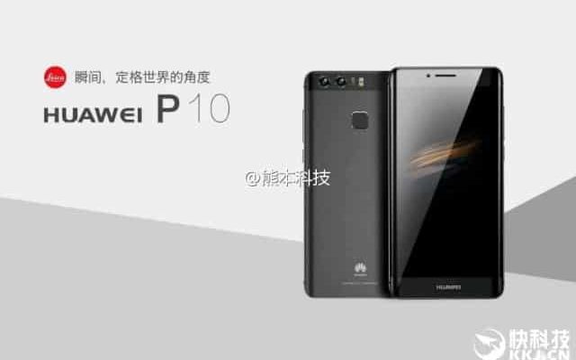 Lộ ảnh báo chí của Huawei P10 và P10 Plus, có phiên bản màn hình cong tràn hai cạnh