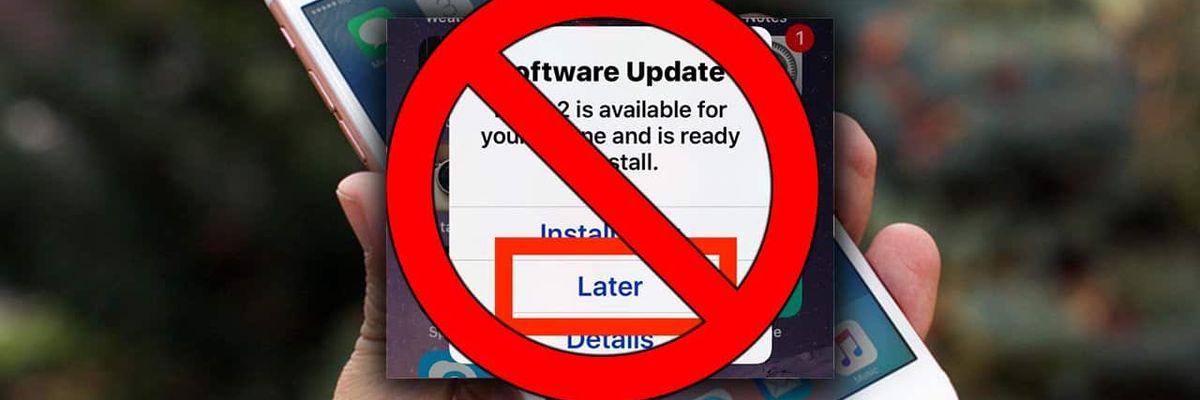 Đây là cách để loại bỏ các thông báo yêu cầu cập nhật iOS khó chịu