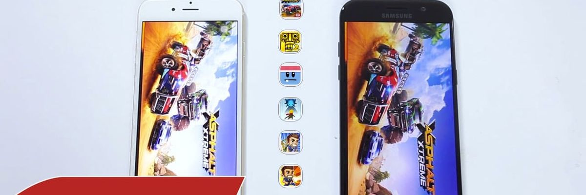Schannel - Speedtest Galaxy A5 (2017) vs iPhone 6: Cùng phân khúc tầm trung, nên chọn máy nào?