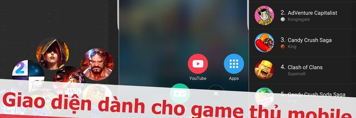 Sforum - Gamebox Launcher: giao diện dành cho game thủ mobile