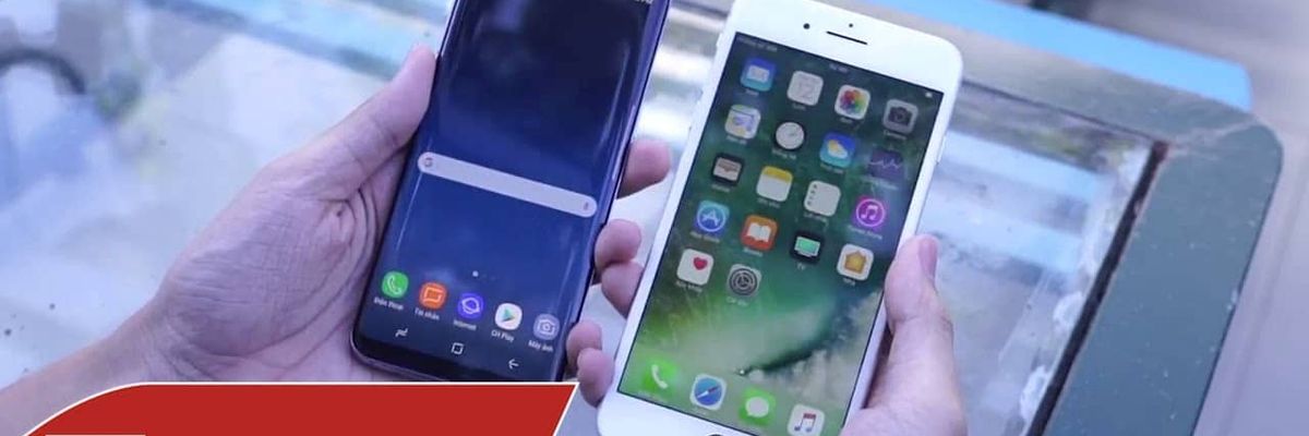 Schannel - Đặt iPhone 7 Plus cạnh Galaxy S8 mới thấy thiết kế iPhone đã quá LỖI THỜI!!!