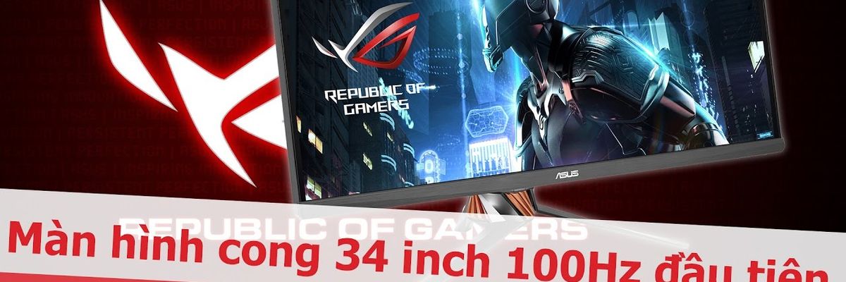 Sforum - Màn hình cong ASUS đầu tiên đạt tốc độ quét khung hình 100Hz