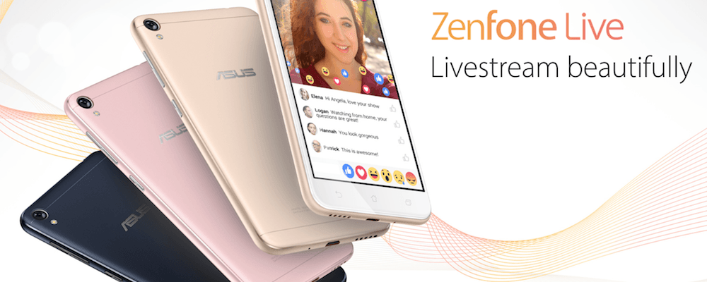 Mở bán Asus Zenfone Live - Ngập tràn quà tặng