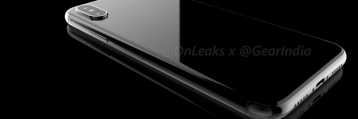 Lộ hình ảnh tuyệt đẹp của iPhone 8 đen bóng