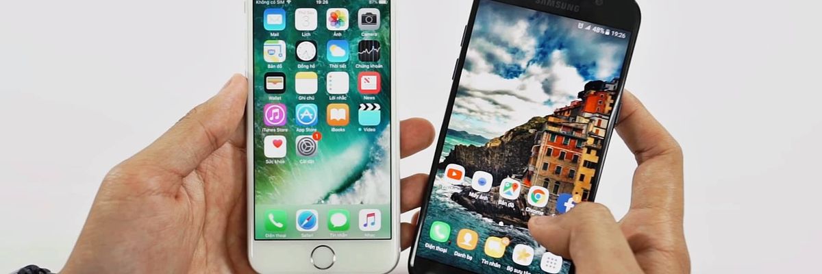 Galaxy A5 2017 vs. iPhone 6 32GB: Cuộc đua "vũ trang" cận cao cấp đã đến hồi gay cấn