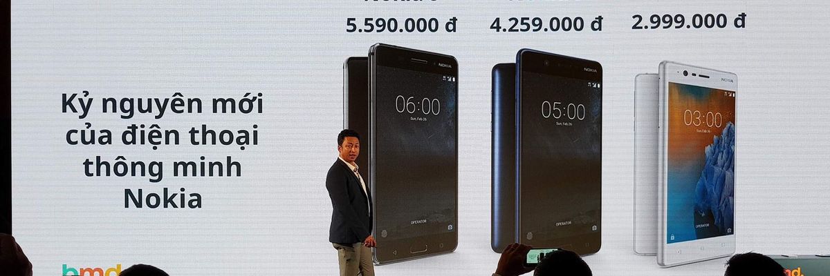 Nokia chính thức quay trở lại VN, ra mắt loạt smartphone mới giá từ 3 triệu
