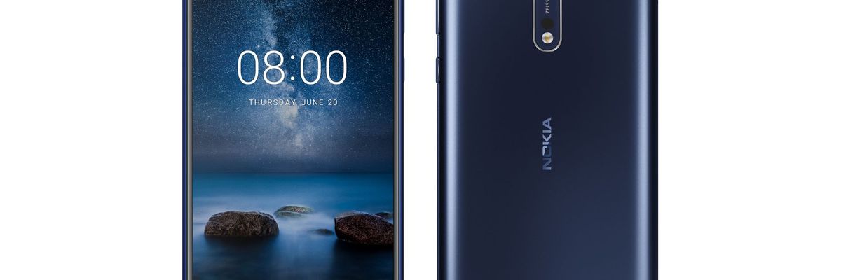 Đây là Nokia 8: Snapdragon 835, thiết kế rất giống Nokia 5, camera kép Zeiss