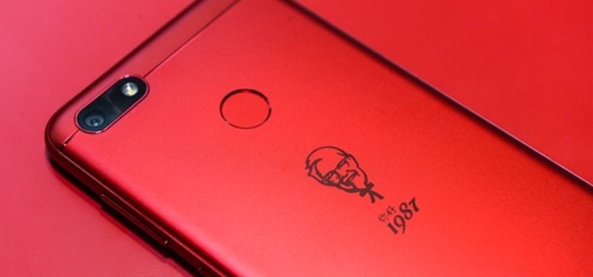 Chuyện thật như đùa: Smartphone mang thương hiệu gà rán KFC chính thức ra mắt