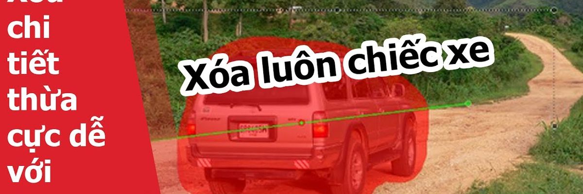 Sforum - Hướng dẫn xóa chi tiết thừa trong ảnh