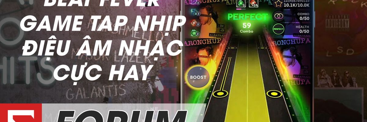 Sforum - Beat Fever: Game tap nhịp điệu âm nhạc cực hay
