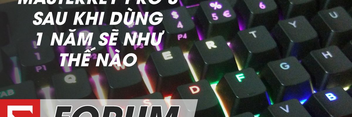 Sforum - MasterKEY PRO S sau khi dùng 1 năm sẽ như thế nào?
