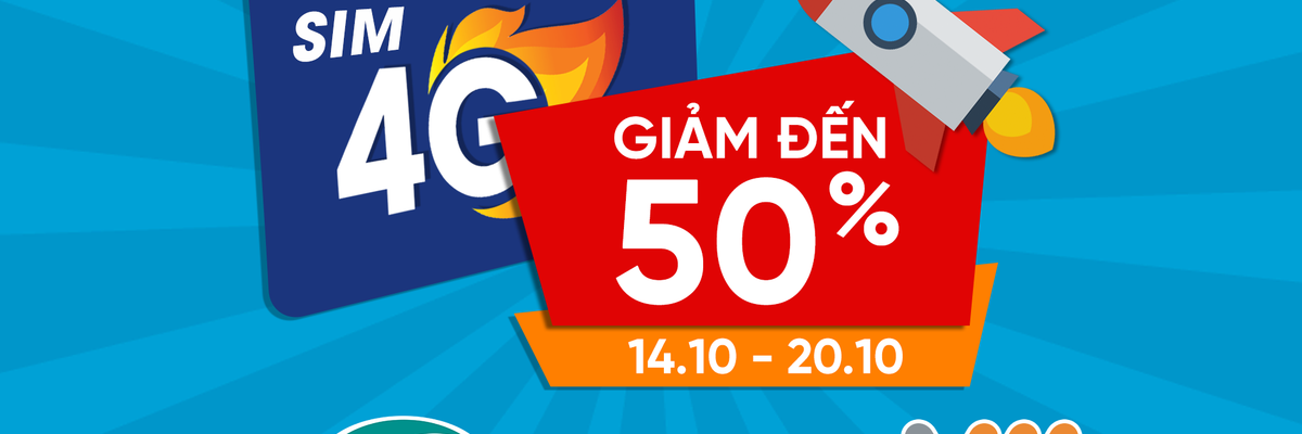 Giảm đến 50% giá SIM 4G tại CellphoneS chỉ trong 7 ngày