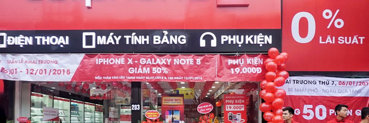 Khai trương cửa hàng CellphoneS 283 Hồ Tùng Mậu