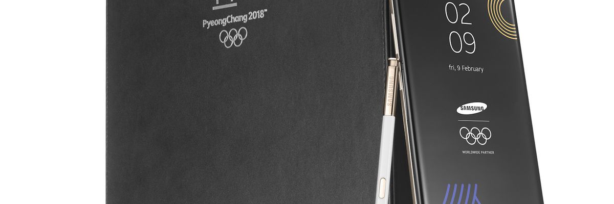 Samsung tặng Galaxy Note 8 bản giới hạn cho vận động viên Olympic