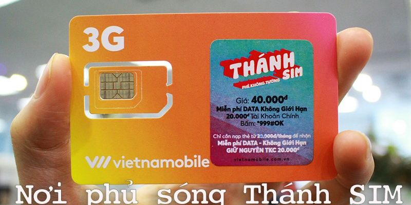 Những nơi nào Thánh SIM của Vietnamobile có thể phủ sóng?