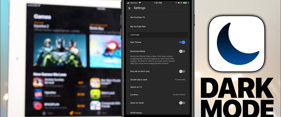 Cách bật chế độ Dark Mode trên YouTube dành cho smartphone