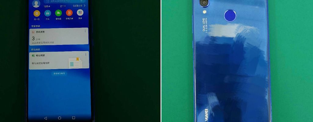 Đây là Huawei P20 Lite: Màn hình tai thỏ và mặt lưng làm bằng kính