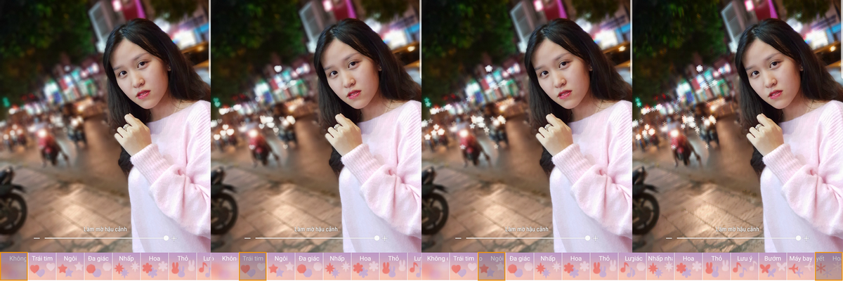 Những cô gái Schannel sống ảo lấp lánh Art Bokeh cùng Galaxy S9+