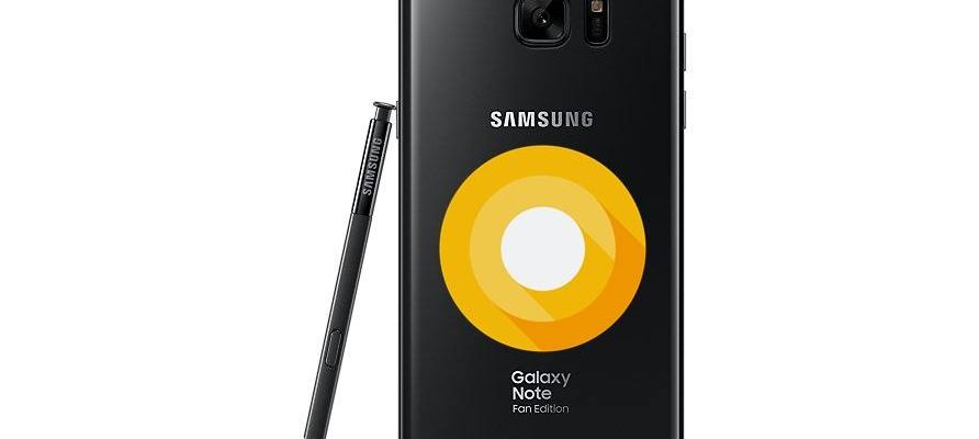 Galaxy Note FE bắt đầu nhận cập nhật Android 8.0