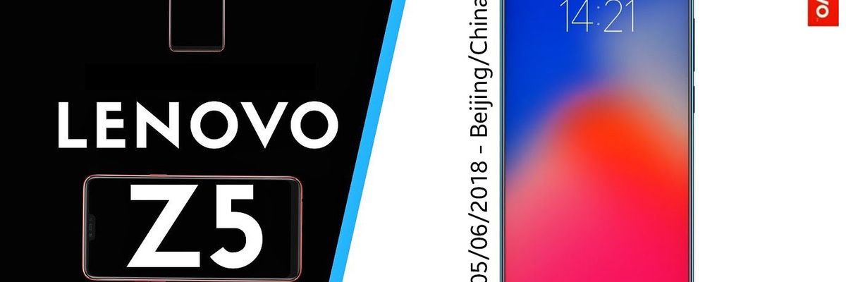 Lenovo Z5, flagship màn hình không viền đích thực, sẽ chính thức được ra mắt vào ngày 5/6 tới đây