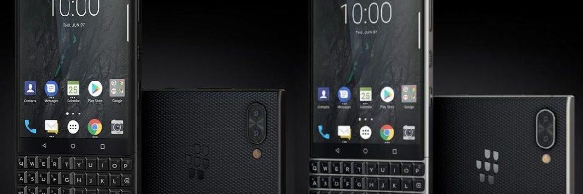 Xuất hiện ảnh render của BlackBerry KEY2 với màu đen huyền bí