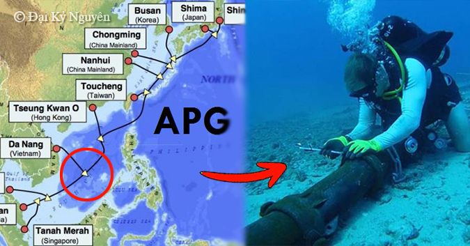 Cáp quang biển AAG lại tiếp tục đứt lần thứ 3 trong năm 2018