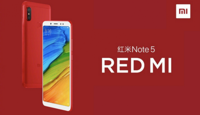 Redmi Note 5 thêm phiên bản màu đỏ lửa (Red Flame)