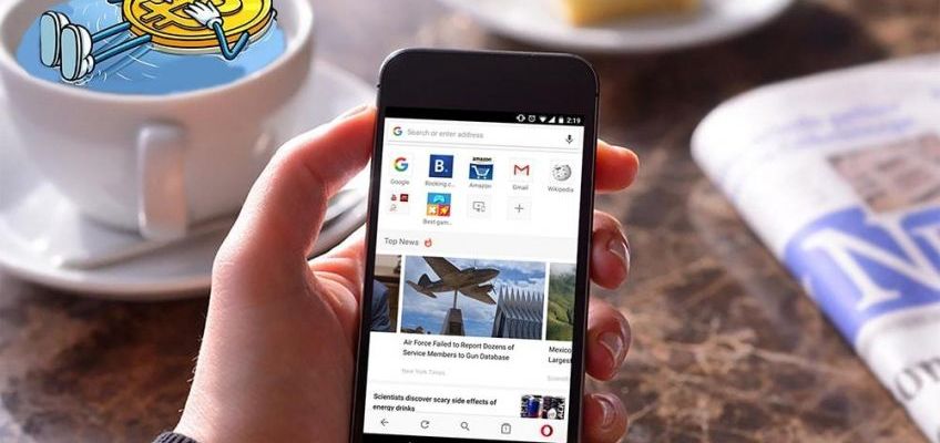 Trình duyệt Opera trên Android bổ sung tính năng ví tiền ảo