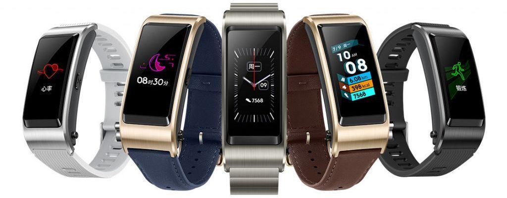 Huawei ra mắt vòng đeo tay theo dõi sức khỏe TalkBand B5 kiêm tai nghe Bluetooth