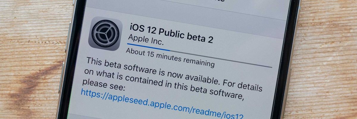 Mời tải về bản cập nhật iOS 12 Public beta 2 vừa được Apple phát hành