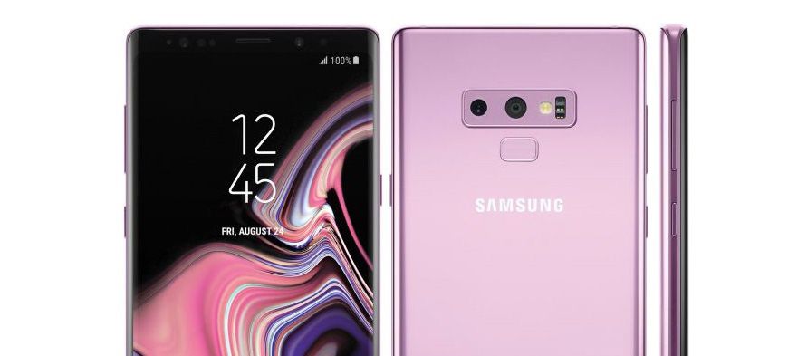 Galaxy Note9 Tím Lilac lộ ảnh render chính thức