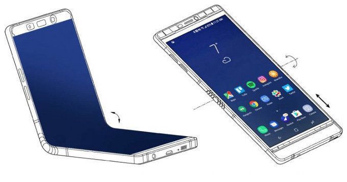 Samsung Galaxy X sẽ có thiết kế như chiếc ví, ra mắt vào năm 2019