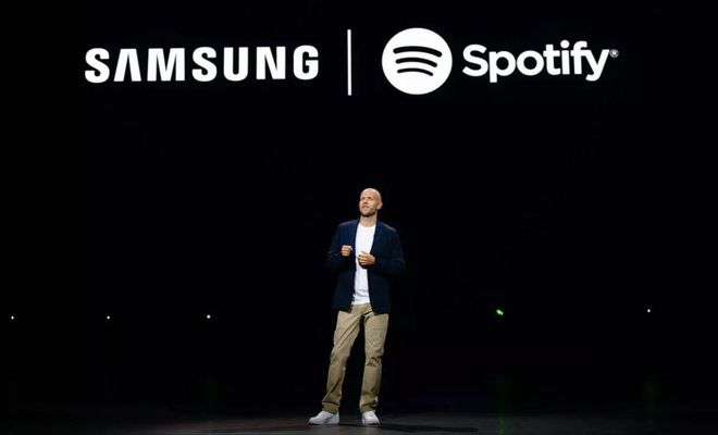 Samsung chính thức hợp tác với Spotify và tích hợp dịch vụ này vào các sản phẩm của mình
