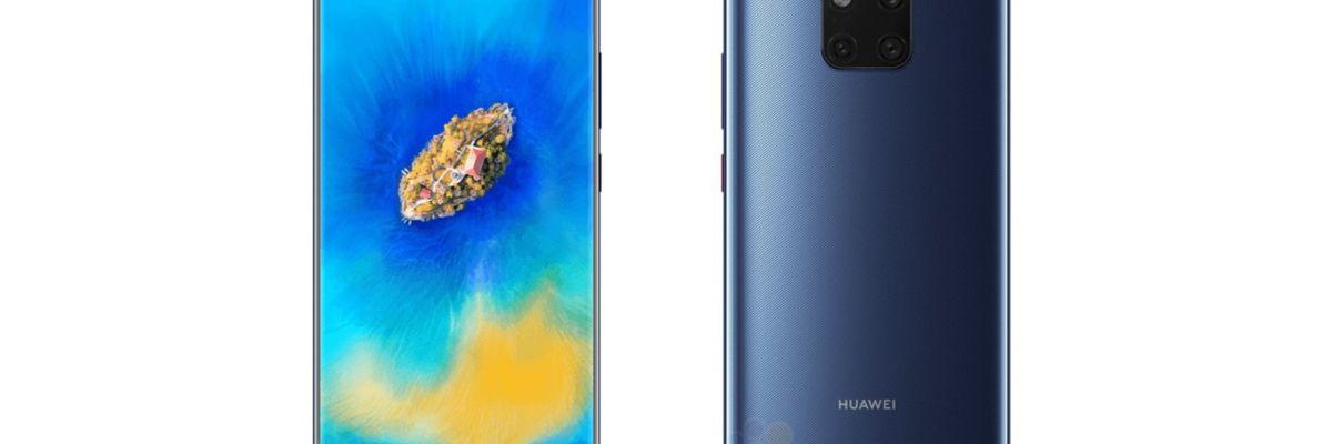Huawei Mate 20 Pro lộ ảnh render chính thức, xác nhận có 3 tùy chọn màu sắc khác nhau