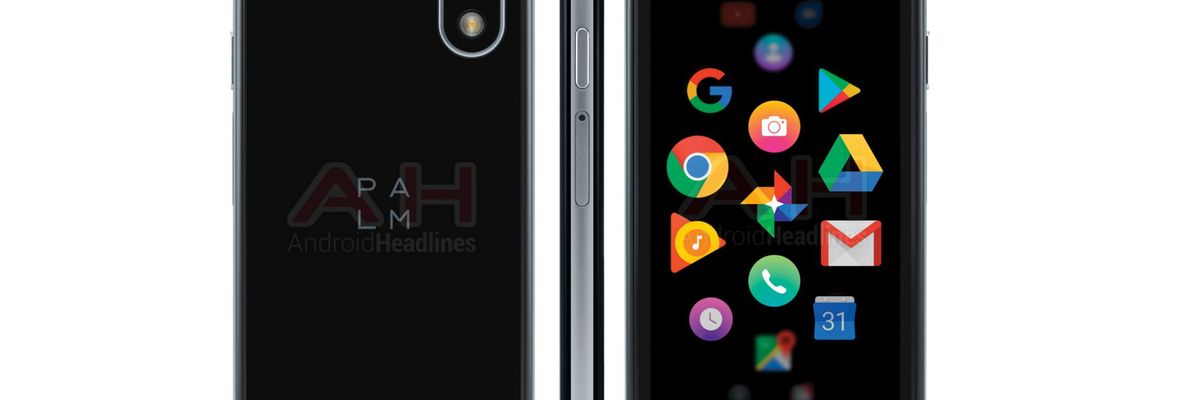 Lộ ảnh render smartphone Android của Palm: Thiết kế nhỏ nhắn, cấu hình cũng "nhỏ" không kém