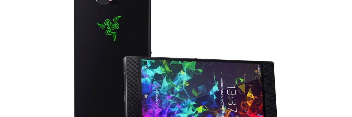 Razer Phone 2 lộ ảnh render: Thay đổi thiết kế mặt lưng, logo Razer có thể phát sáng