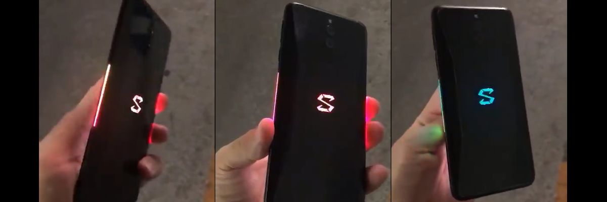 Xiaomi Black Shark 2 lộ video thực tế với hiệu ứng đèn LED RGB cực kì độc đáo