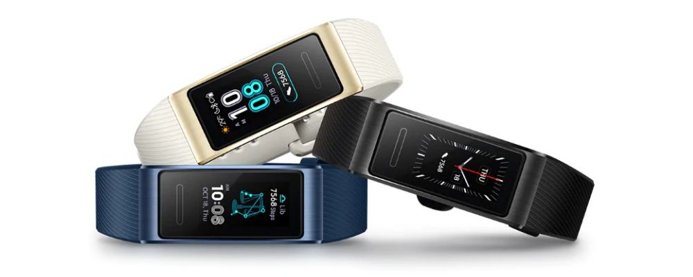 Huawei Band 3 Pro ra mắt: Màn hình màu AMOLED, chống nước 5ATM, giá 2.7 triệu đồng
