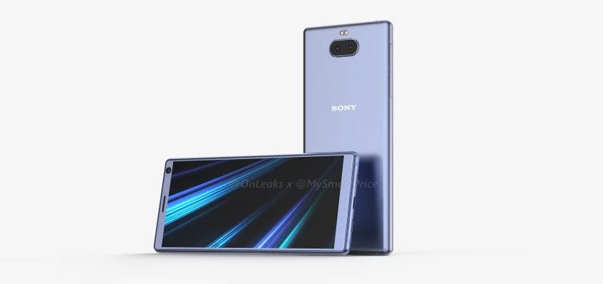 Sony Xperia XA3 lộ ảnh render, sẽ có camera kép, cảm biến vân tay ở cạnh bên