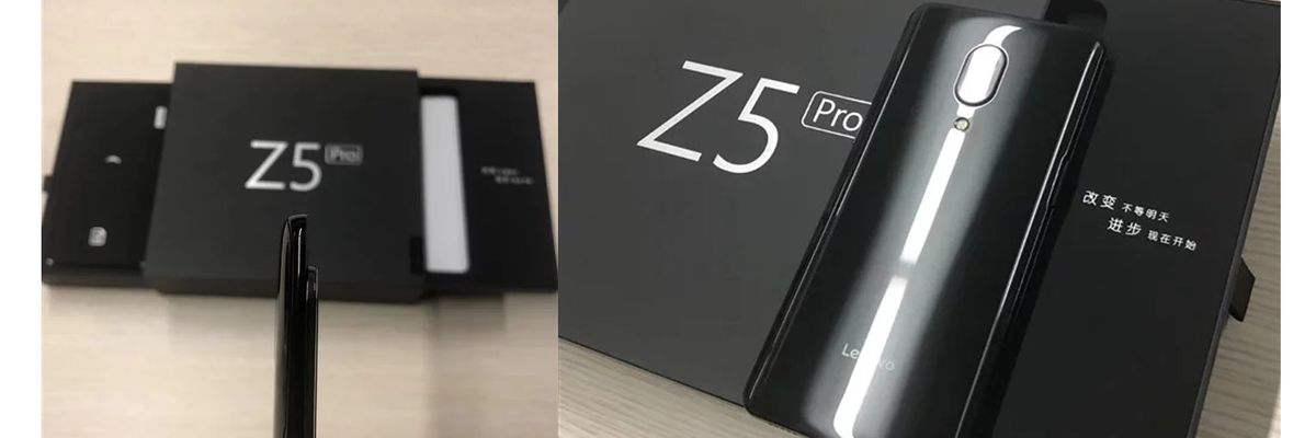 Lenovo Z5 Pro sẽ có thiết kế viền siêu mỏng, tích hợp 4D Touch, chạy ZUI 10