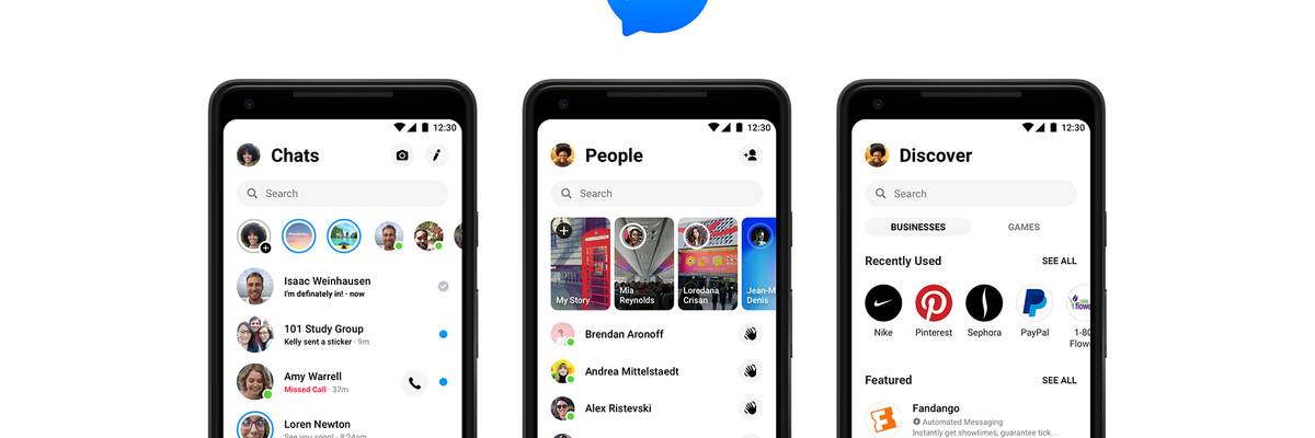 Facebook Messenger cập nhật giao diện mới: Tối giản hơn, chọn 2 màu sắc cùng lúc