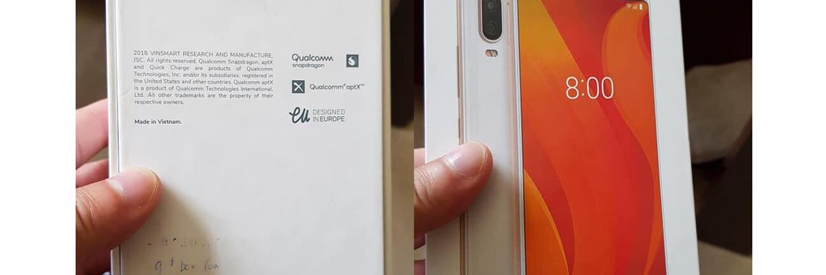 Lộ diện VSmart Active 1: Smartphone đầu tiên của tập đoàn Vingroup