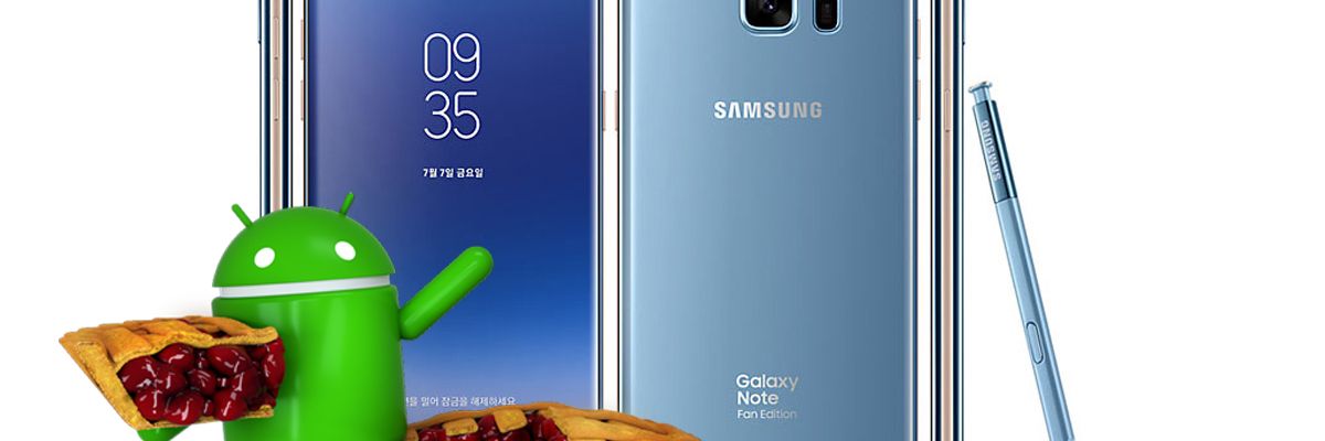 Bằng chứng cho thấy Galaxy S9, S8, Note 9, Note 8 và Note FE sắp được cập nhật Android 9 Pie
