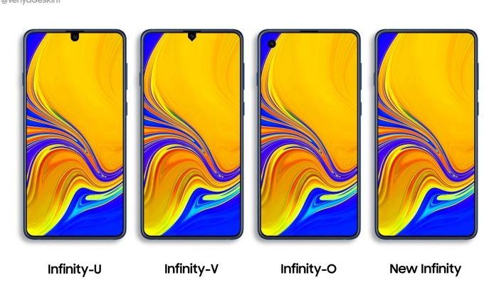 Galaxy A70 và A90 có thể sẽ được trang bị màn hình "New Infinity" chiếm 100% mặt trước, ra mắt vào tháng 2/2019
