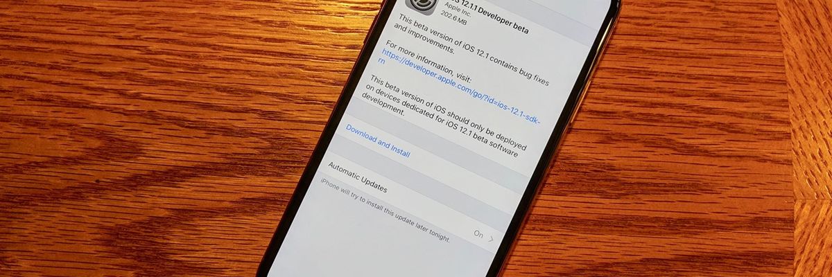 Apple phát hành iOS 12.1.1 Beta 1: Thay đổi nhỏ trong giao diện, xuất hiện lỗ hổng bảo mật mới