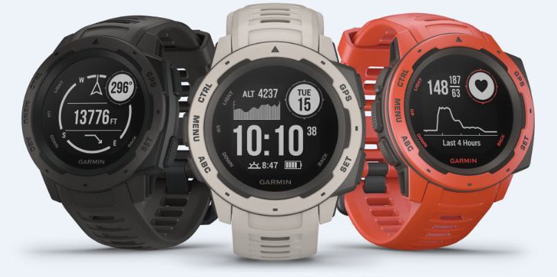 Garmin Instinct ra mắt: Thiết kế đạt chuẩn quân đội, hệ thống định vị kết hợp GNSS, giá chỉ từ 6.9 triệu