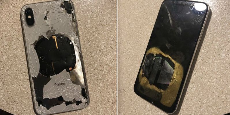 iPhone X bất ngờ phát nổ sau khi cập nhật lên iOS 12.1